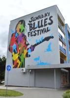Mural wg. projektu Andrzeja Pągowskiego