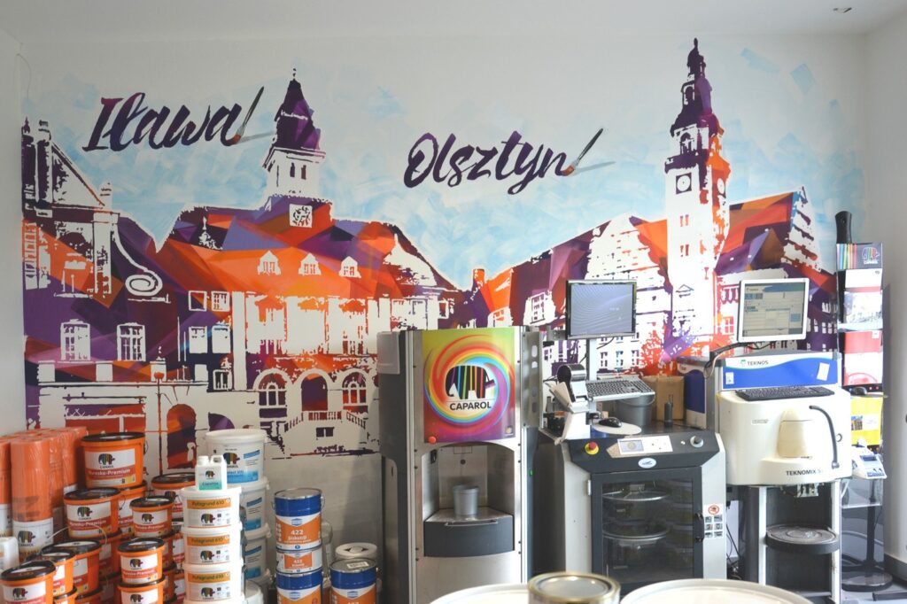 Malowanie murali Elbląg
