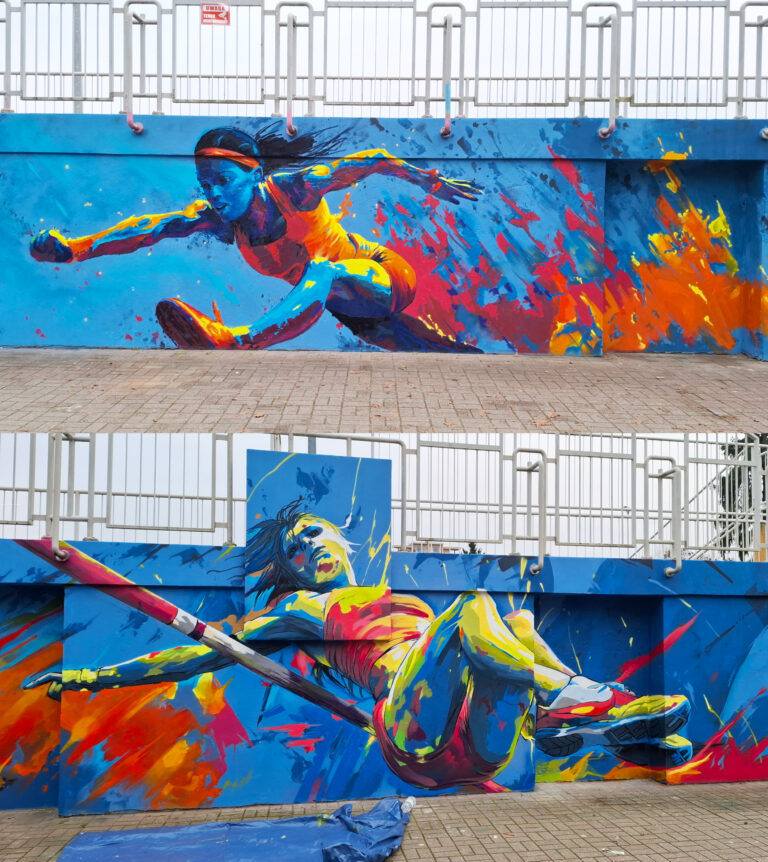 Malowanie murali sportowych
